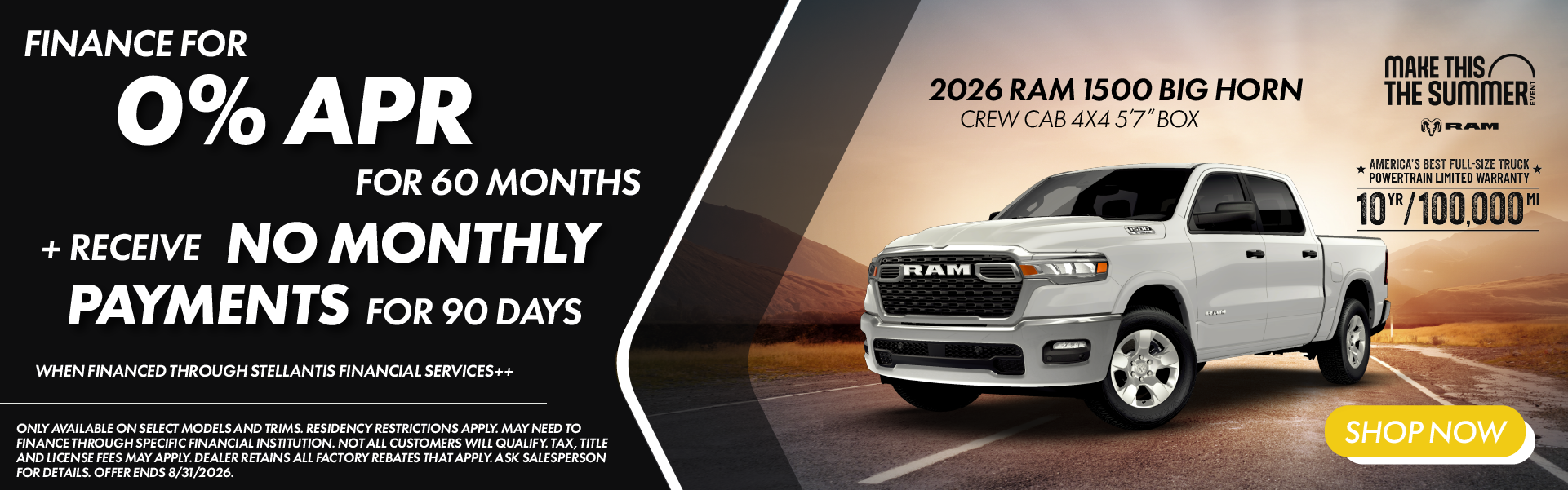 2026 RAM 1500